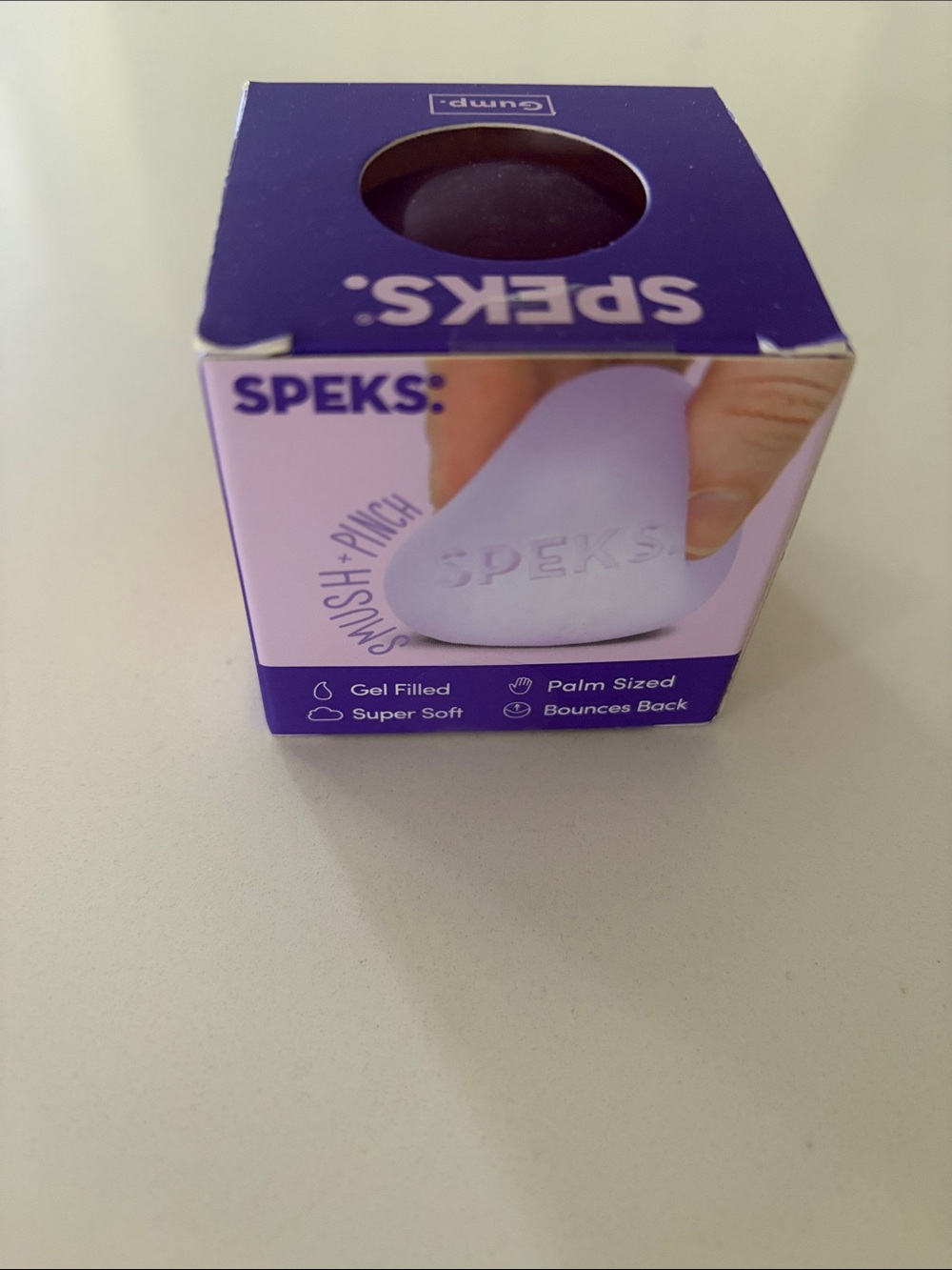 SPEKS Silicone Stress Ball - Lavender new!